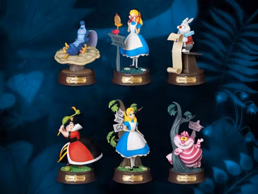 Alice in Wonderland Mini D-Stage 001 Box of 6 Random Figurines