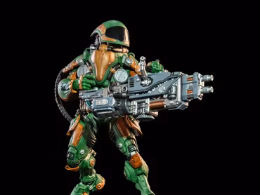 Cosmic Legions T.U.5.C.C. Heavy Gunner Action Figure