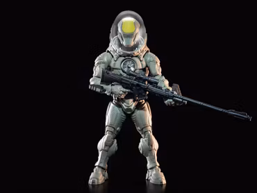 Cosmic Legions Hvalkatar: Book One T.U.5.C.C. Sentry Action Figure