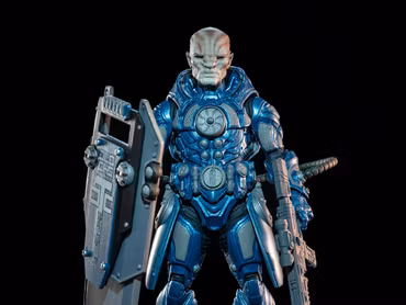 Cosmic Legions Hvalkatar: Book Two, Gravenight Slygor Ryz / T.U.5.C.C. Gravekeeper Deluxe Action Figure