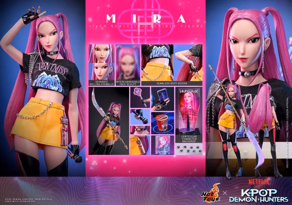 KPop Demon Hunters TMS177 Mira 1/6th Scale Collectible Figure