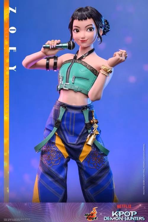 KPop Demon Hunters TMS178 Zoey 1/6th Scale Collectible Figure