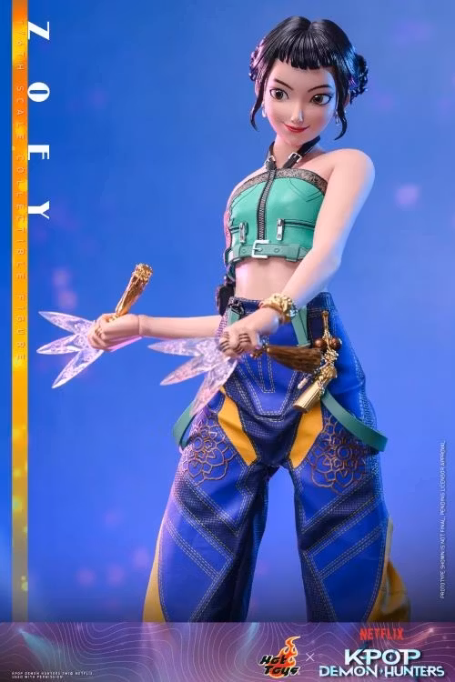 KPop Demon Hunters TMS178 Zoey 1/6th Scale Collectible Figure