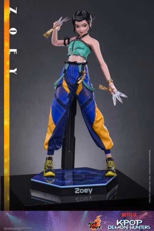 KPop Demon Hunters TMS178 Zoey 1/6th Scale Collectible Figure