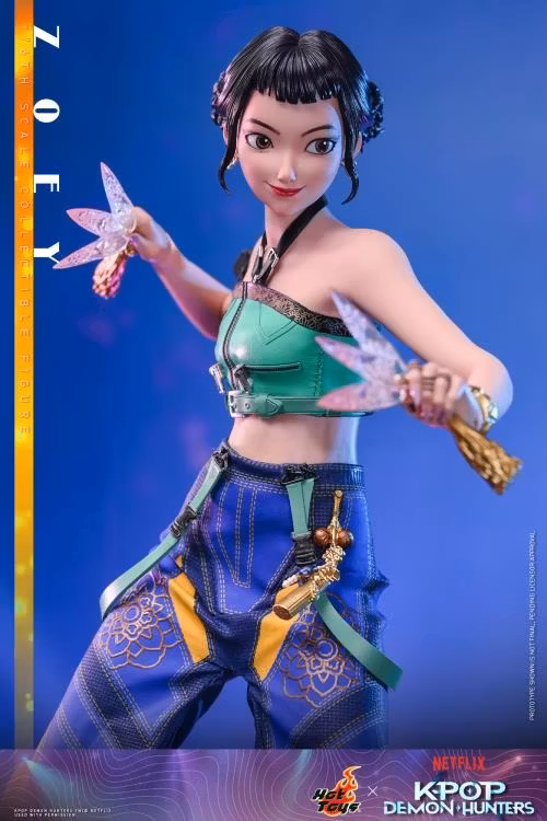 KPop Demon Hunters TMS178 Zoey 1/6th Scale Collectible Figure