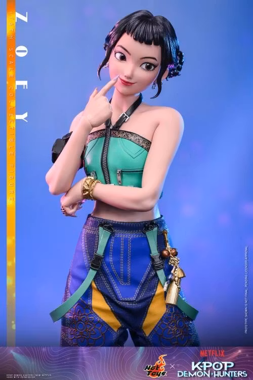 KPop Demon Hunters TMS178 Zoey 1/6th Scale Collectible Figure