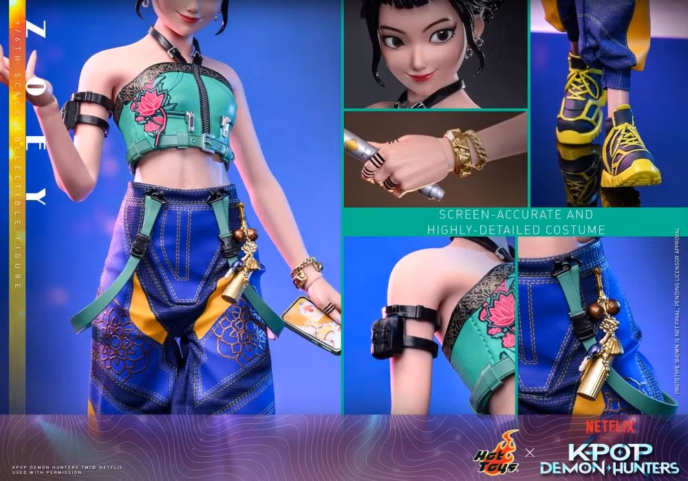 KPop Demon Hunters TMS178 Zoey 1/6th Scale Collectible Figure