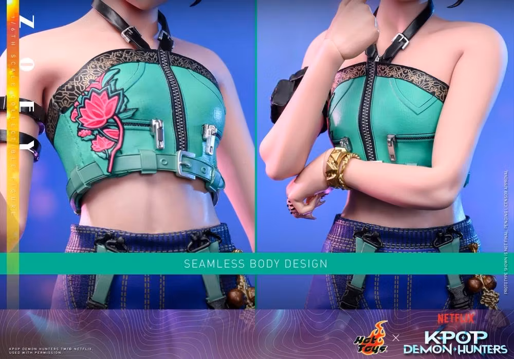 KPop Demon Hunters TMS178 Zoey 1/6th Scale Collectible Figure