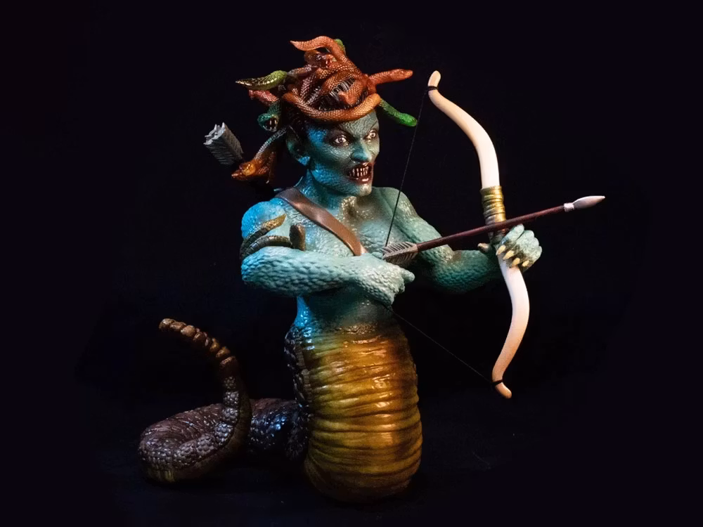 Clash of the Titans Ray Harryhausen Collection Art Sofubi Medusa Soft Vinyl Figure