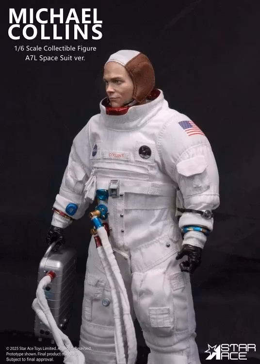 First Moon Landing Michael Collins (A7L Space Suit Ver.) 1/6 Scale Action Figure