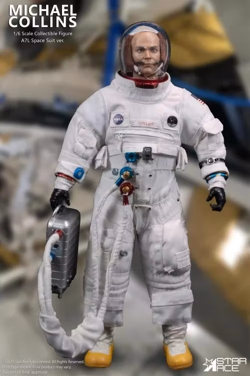 First Moon Landing Michael Collins (A7L Space Suit Ver.) 1/6 Scale Action Figure