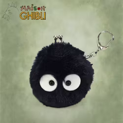 My Neighbor Totoro Funwari Mini Plush Coin Purse Soot Sprite