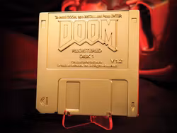 Doom Commemorative Floppy Disk Limited Edition Replica (Gold Edition)