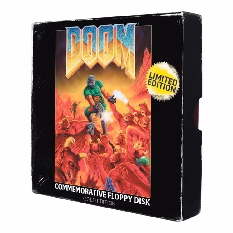 Doom Commemorative Floppy Disk Limited Edition Replica (Gold Edition)