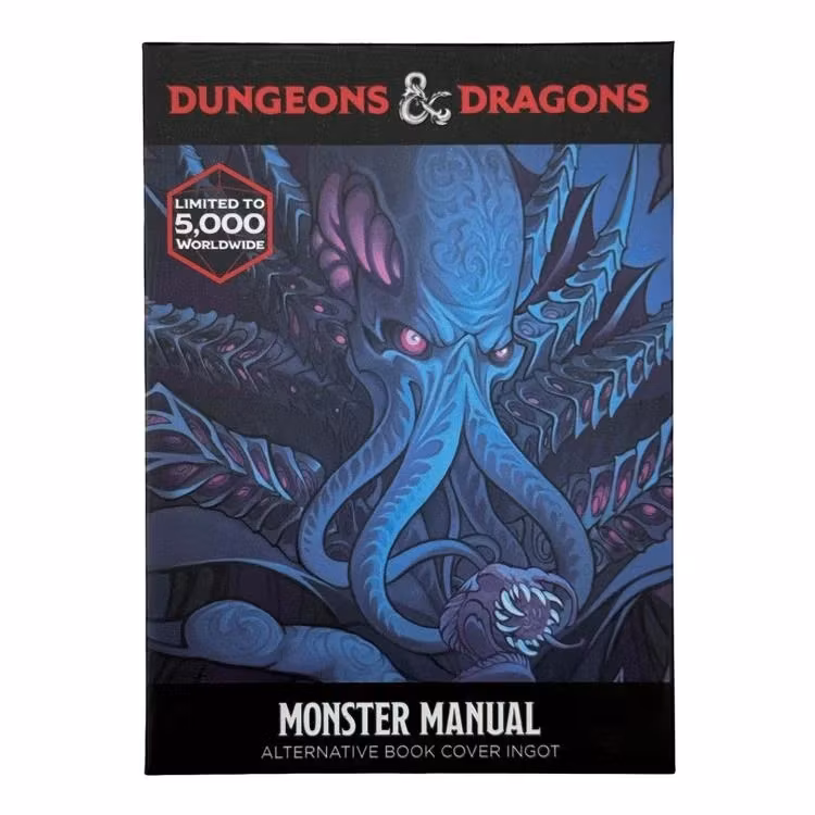 Dungeons & Dragons Monster Manual Alternate Cover Limited Edition Ingot