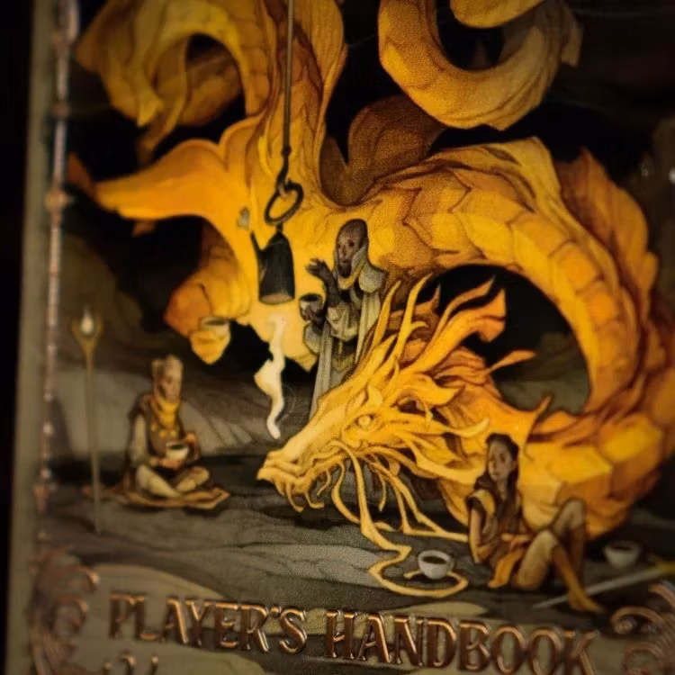 Dungeons & Dragons Player’s Handbook Alternate Cover Limited Edition Ingot