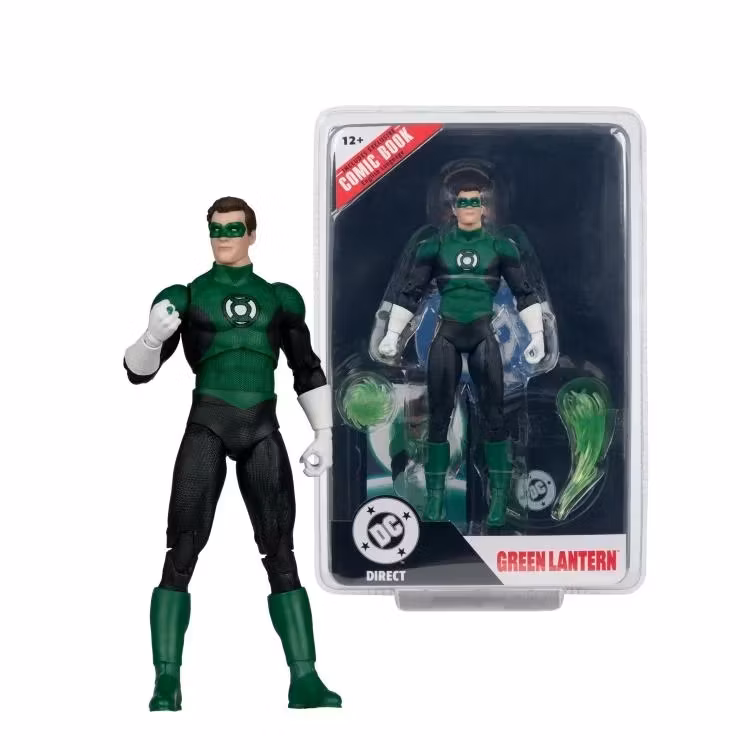 Green Lanterns #48 Page Punchers Green Lantern (Hal Jordan) 7" Action Figure with Comic