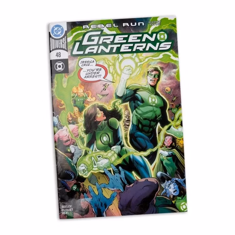 Green Lanterns #48 Page Punchers Green Lantern (Hal Jordan) 7" Action Figure with Comic