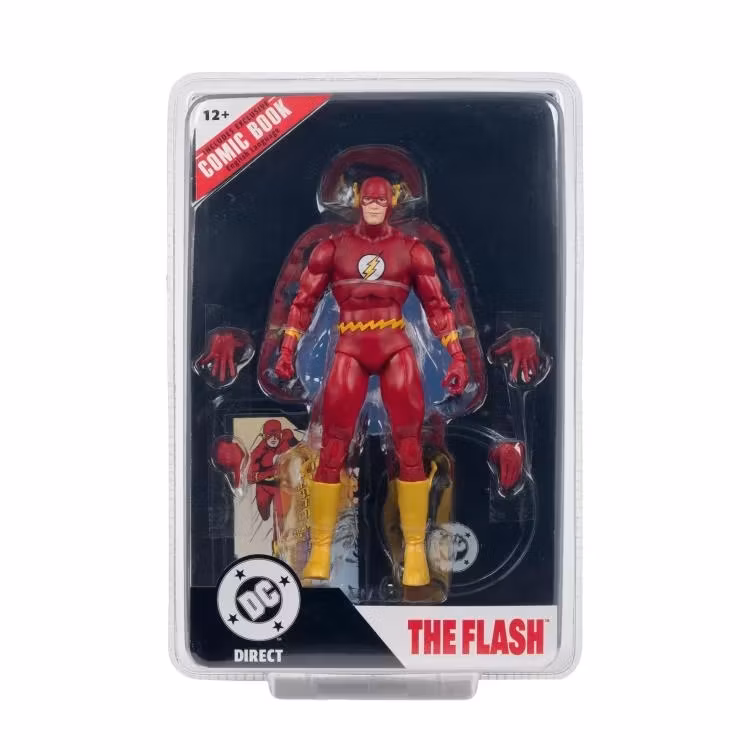 The Flash #123 Page Punchers The Flash (Barry Allen) 7" Action Figure with Comic
