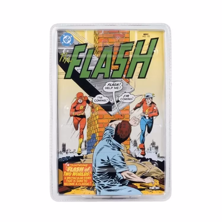 The Flash #123 Page Punchers The Flash (Barry Allen) 7" Action Figure with Comic