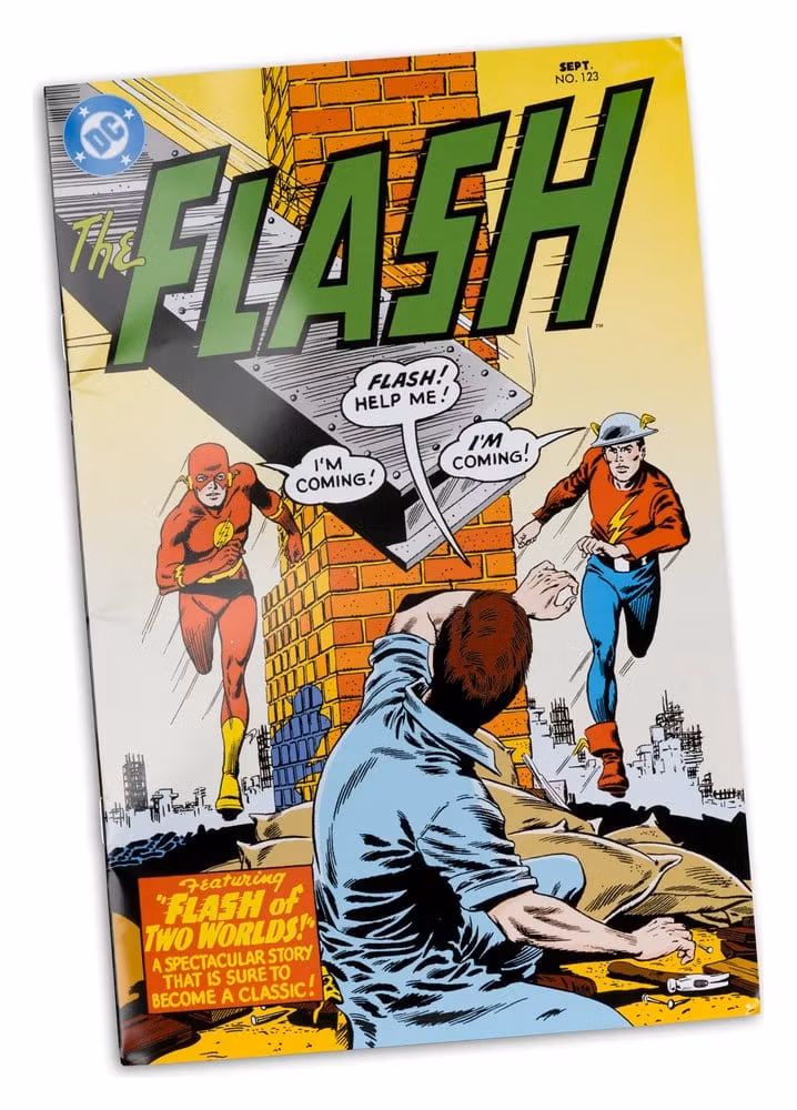 The Flash #123 Page Punchers The Flash (Jay Garrick) 7" Action Figure with Comic