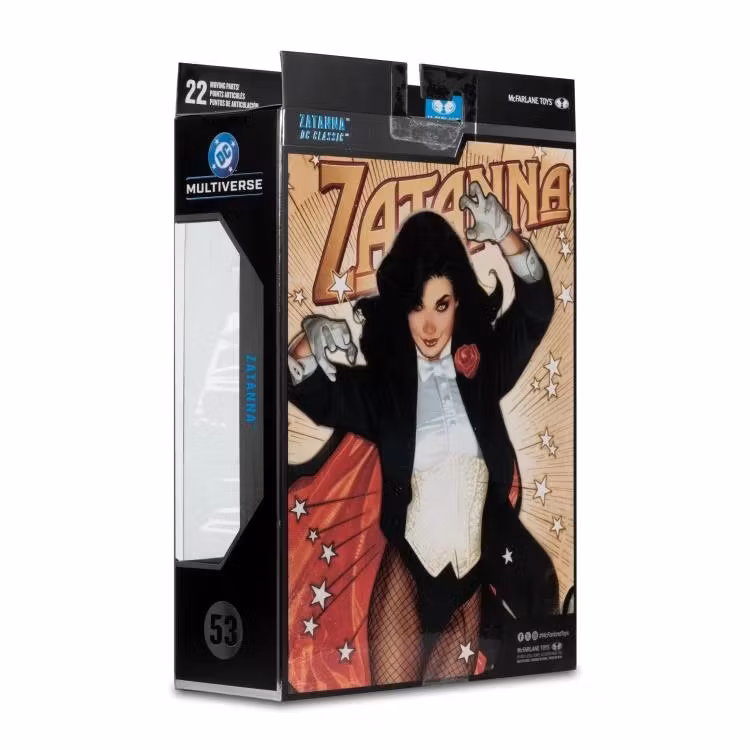DC Classic DC Multiverse Collector Edition Zatanna with Detective Chimp Action Figure Set