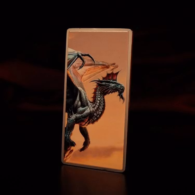 Dungeons & Dragons Metallic Dragons Limited Edition 5 Piece Ingot Set