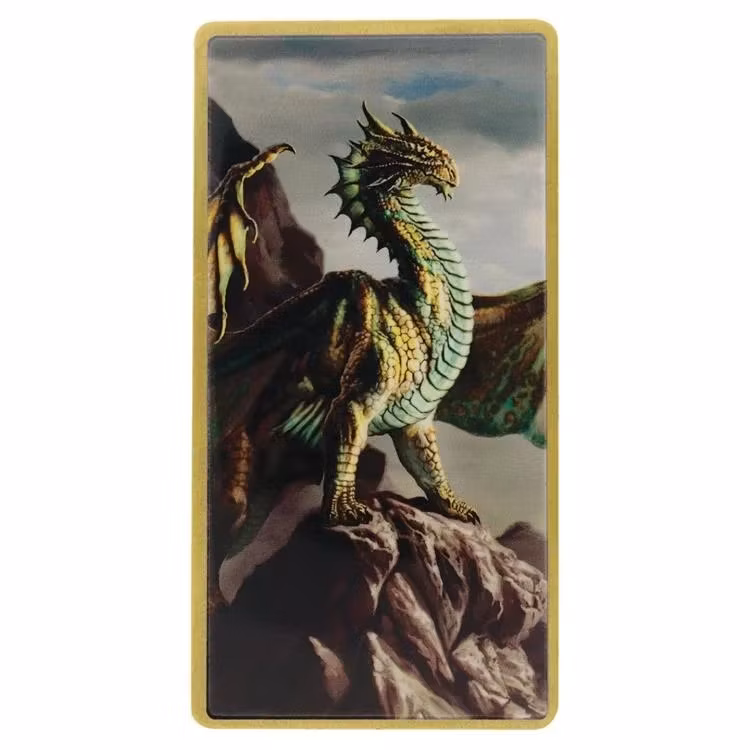 Dungeons & Dragons Metallic Dragons Limited Edition 5 Piece Ingot Set