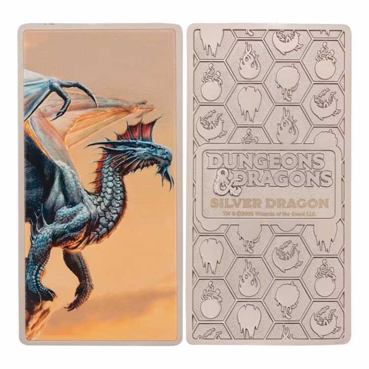 Dungeons & Dragons Metallic Dragons Limited Edition 5 Piece Ingot Set