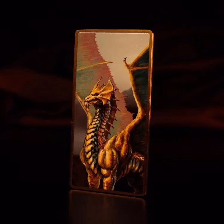 Dungeons & Dragons Metallic Dragons Limited Edition 5 Piece Ingot Set