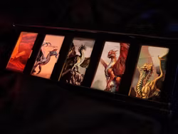 Dungeons & Dragons Metallic Dragons Limited Edition 5 Piece Ingot Set