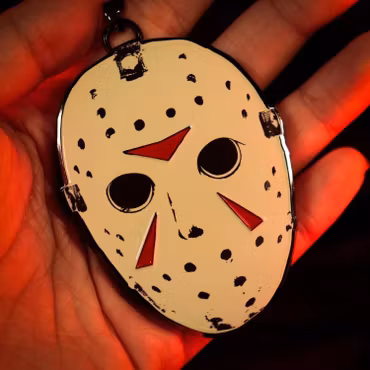Friday the 13th Hockey Mask Bottle Opener Keyring