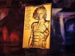 Metal Gear Solid 2: Sons of Liberty Raiden Limited Edition 24k Gold Plated Ingot