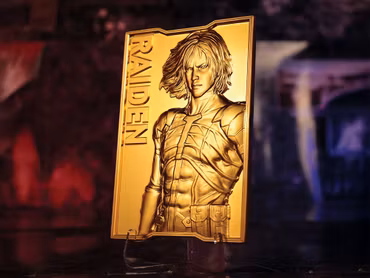 Metal Gear Solid 2: Sons of Liberty Raiden Limited Edition 24k Gold Plated Ingot