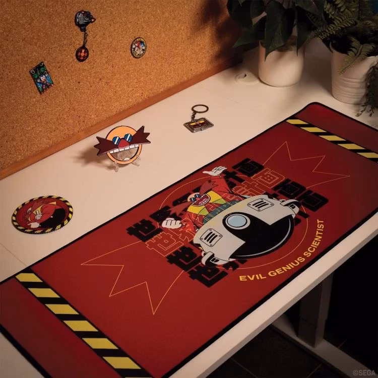 Sonic the Hedgehog Dr. Eggman Desk Pad and Coaster