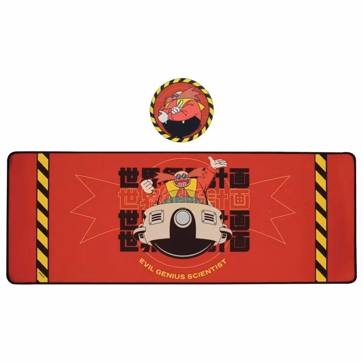 Sonic the Hedgehog Dr. Eggman Desk Pad and Coaster