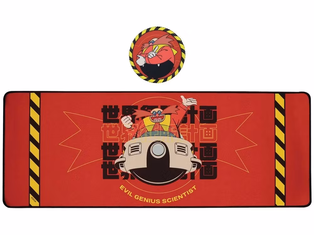 Sonic the Hedgehog Dr. Eggman Desk Pad and Coaster