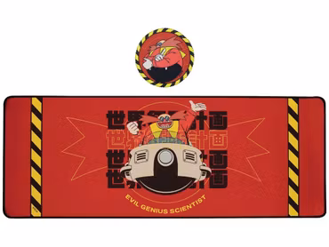 Sonic the Hedgehog Dr. Eggman Desk Pad and Coaster