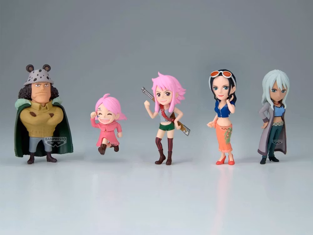 One Piece World Collectable Figure Parent Child Bloodline 3 Set of 5 Figures