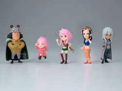One Piece World Collectable Figure Parent Child Bloodline 3 Set of 5 Figures