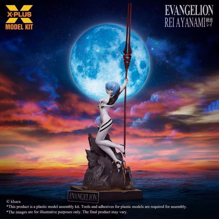 Rebuild of Evangelion Rei Ayanami 1/8 Scale Model Kit