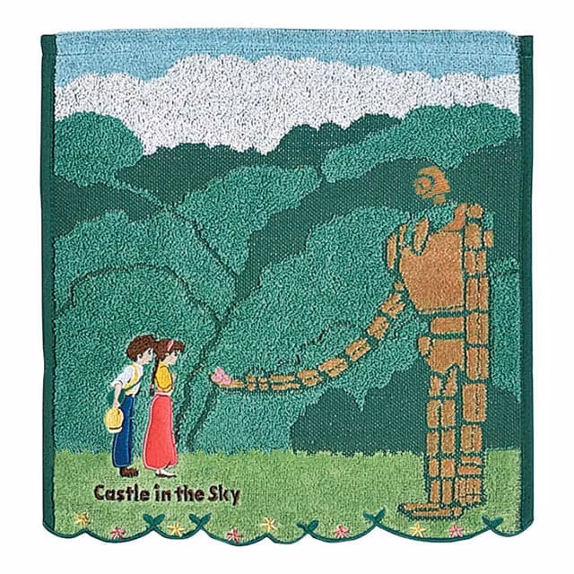 Castle in the Sky Mini Towel Robot Soldier 34 x 36 cm