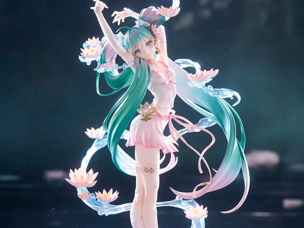 Vocaloid F:Nex Hatsune Miku (Water Lily Ver.) 1/7 Scale Figure