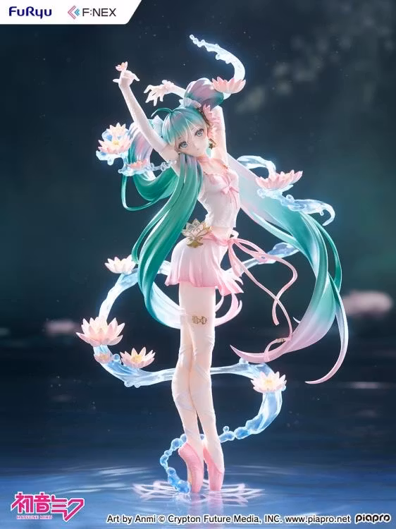 Vocaloid F:Nex Hatsune Miku (Water Lily Ver.) 1/7 Scale Figure