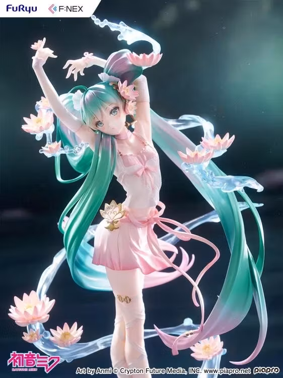 Vocaloid F:Nex Hatsune Miku (Water Lily Ver.) 1/7 Scale Figure