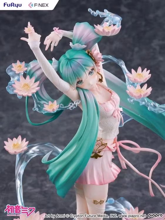 Vocaloid F:Nex Hatsune Miku (Water Lily Ver.) 1/7 Scale Figure