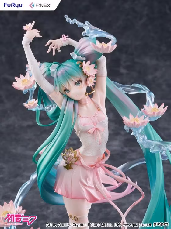 Vocaloid F:Nex Hatsune Miku (Water Lily Ver.) 1/7 Scale Figure
