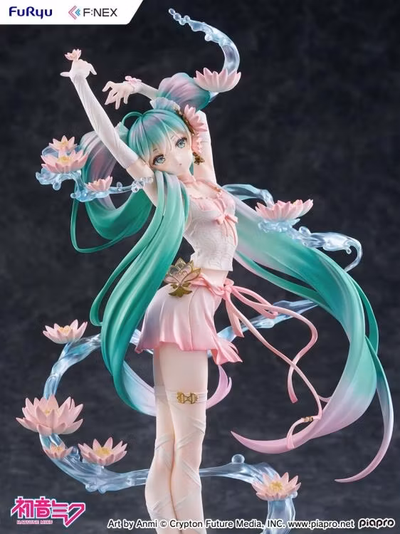 Vocaloid F:Nex Hatsune Miku (Water Lily Ver.) 1/7 Scale Figure