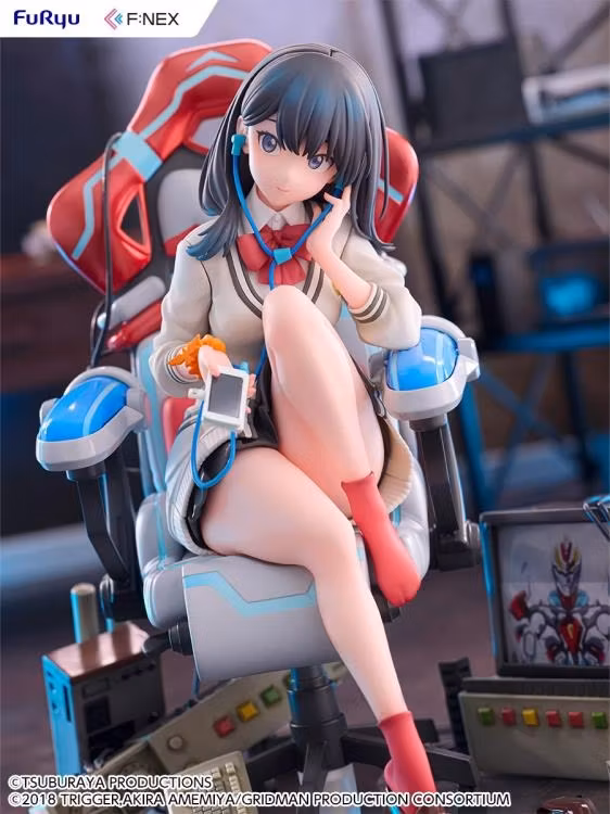 SSSS.Gridman F:Nex Rikka Takarada (Gaming Chair Ver.) 1/7 Scale Figure