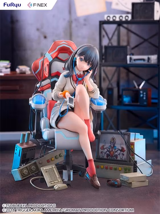 SSSS.Gridman F:Nex Rikka Takarada (Gaming Chair Ver.) 1/7 Scale Figure